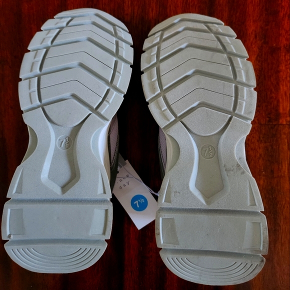 Women's Two-Tone Memory Foam Sneakers; New Day Brand - Picture 2 of 4